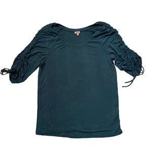 Bootlegger Women's Kismet Mabel 3/4 Sleeve Top Size Medium